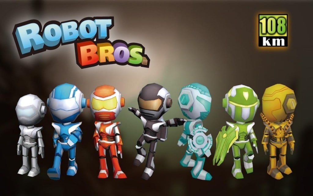 Tampilan Robot Bros Deluxe. (APK pure)