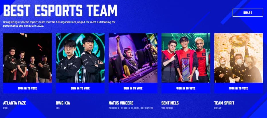 Esports Team